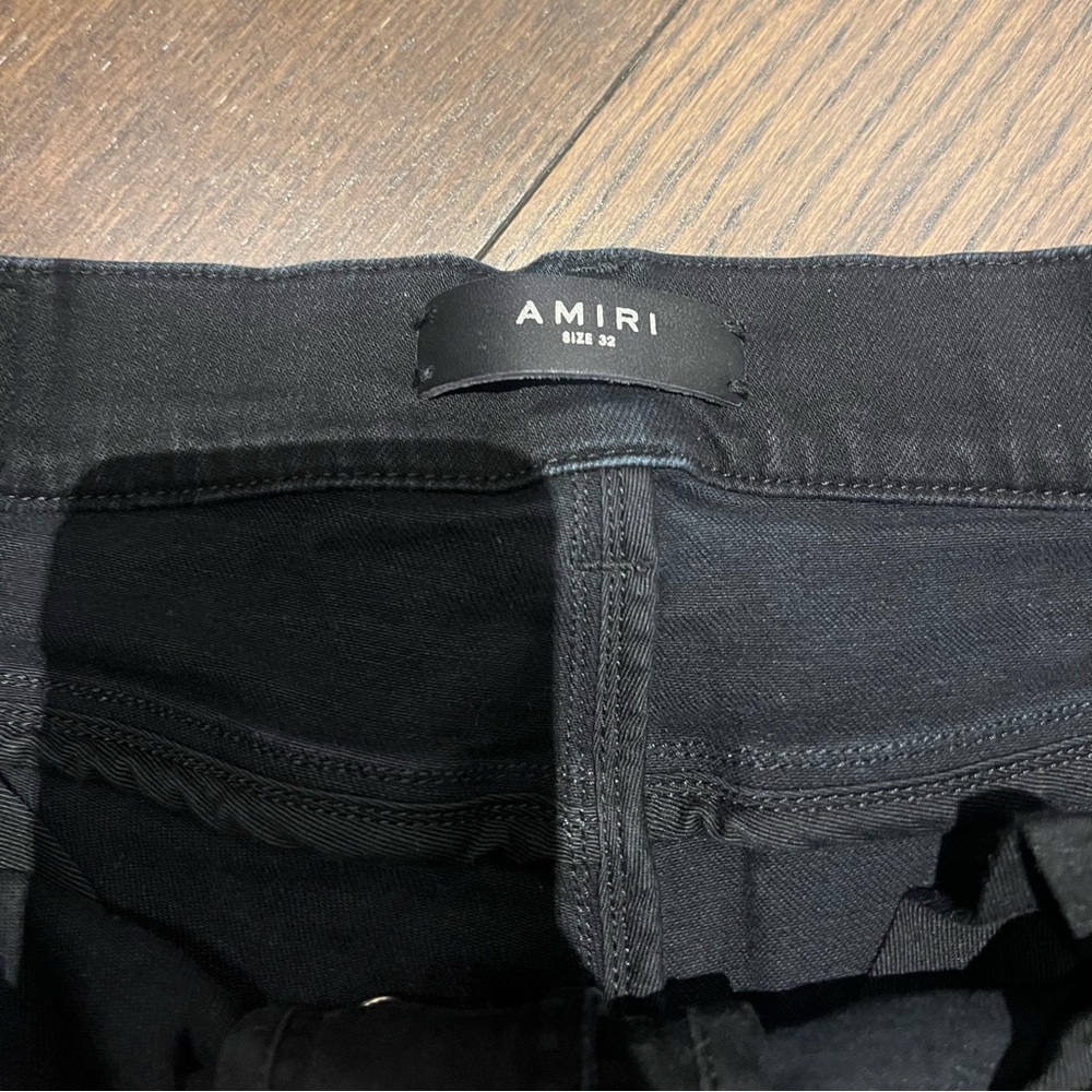 Amiri Men’s Crystal Skinny Jeans - Picture 5 of 6